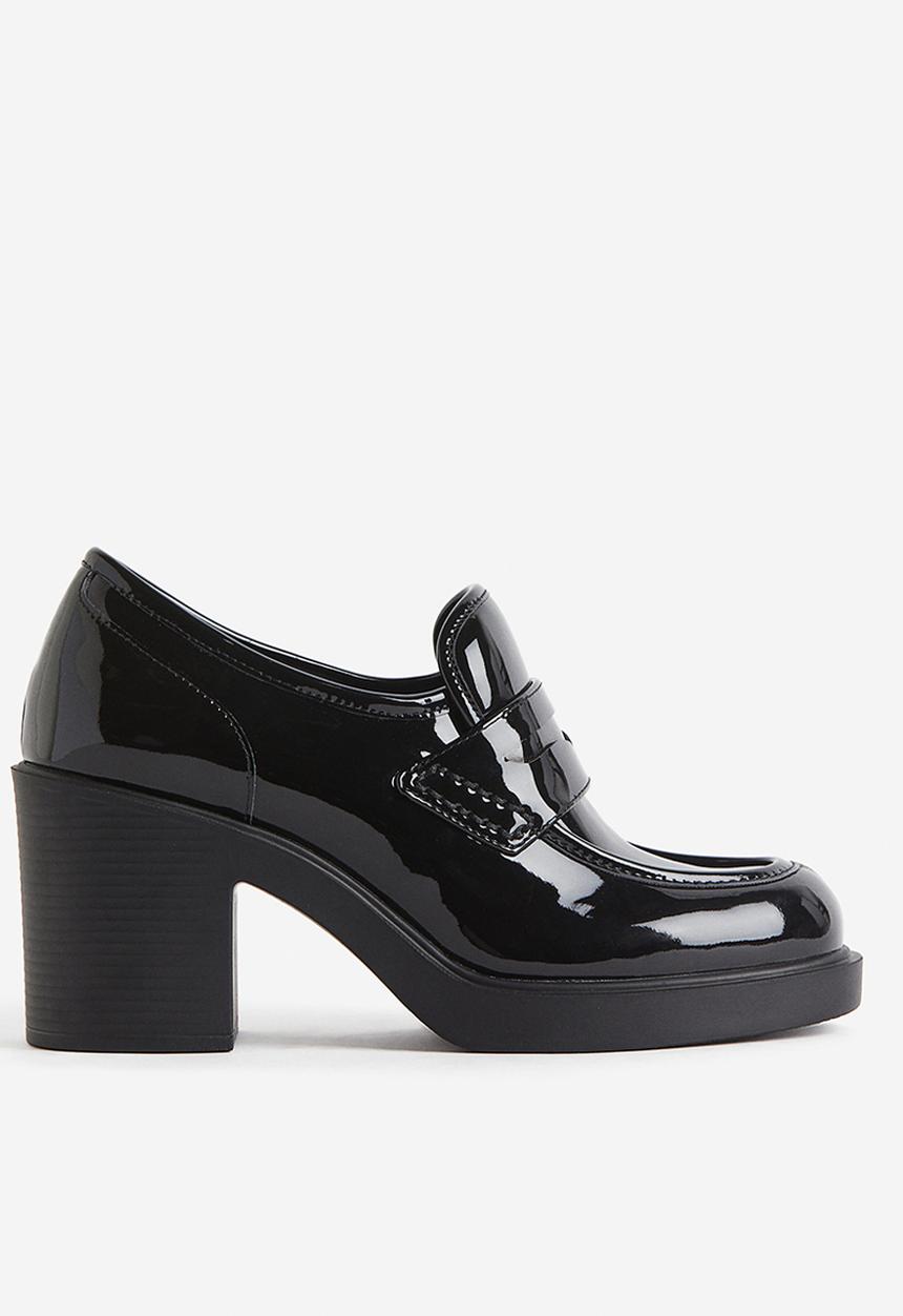 H&M - Heeled loafers - black
