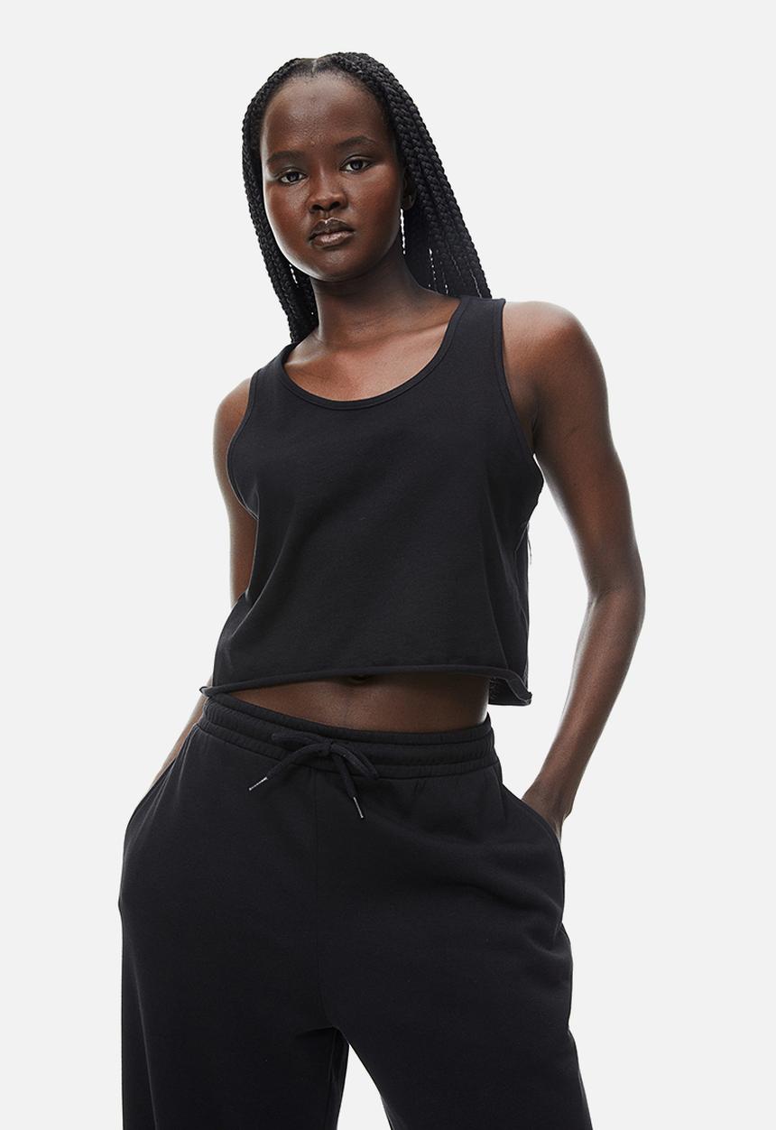 H&M - Wide joggers - black