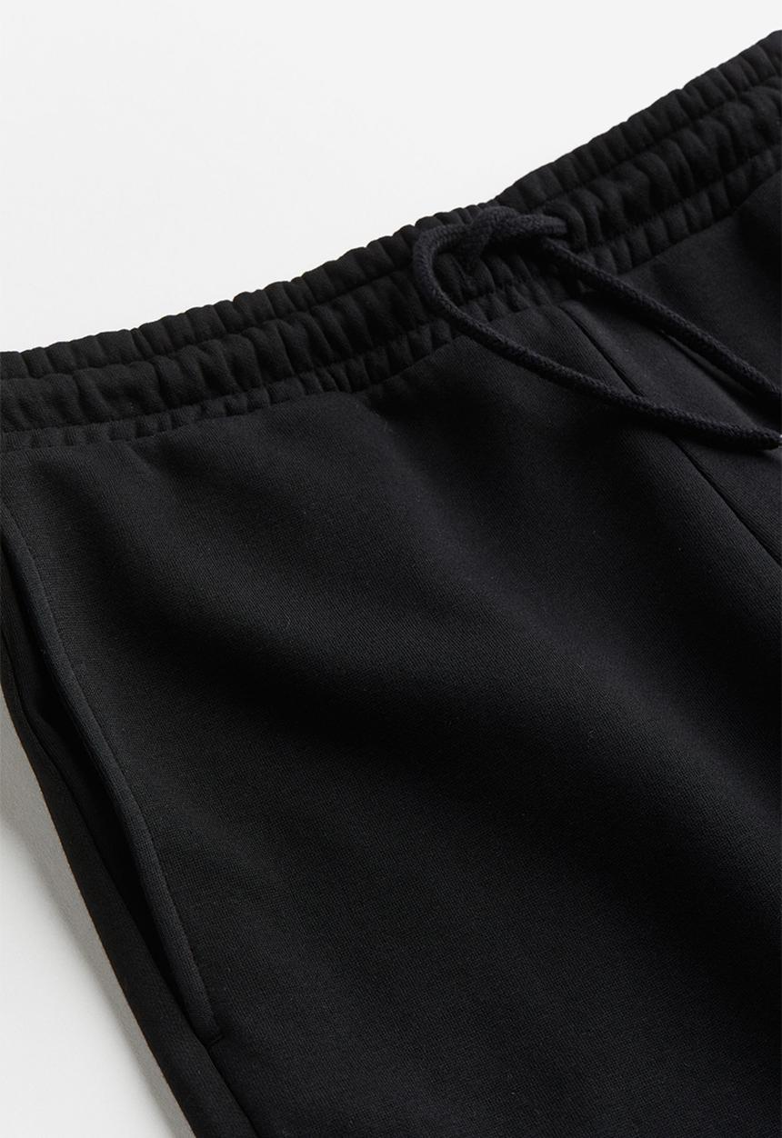 H&M - Wide joggers - black