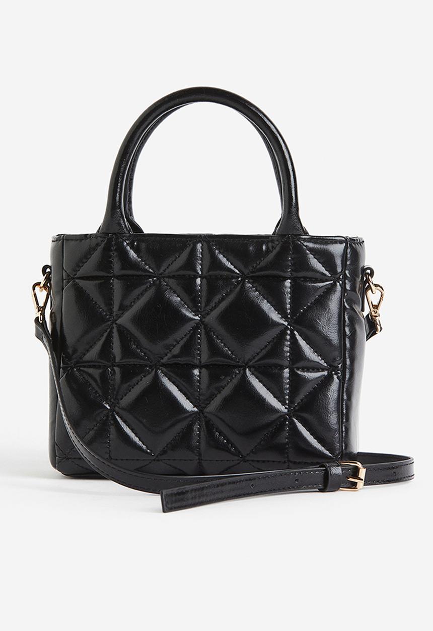 H&M - Quilted crossbody bag - black