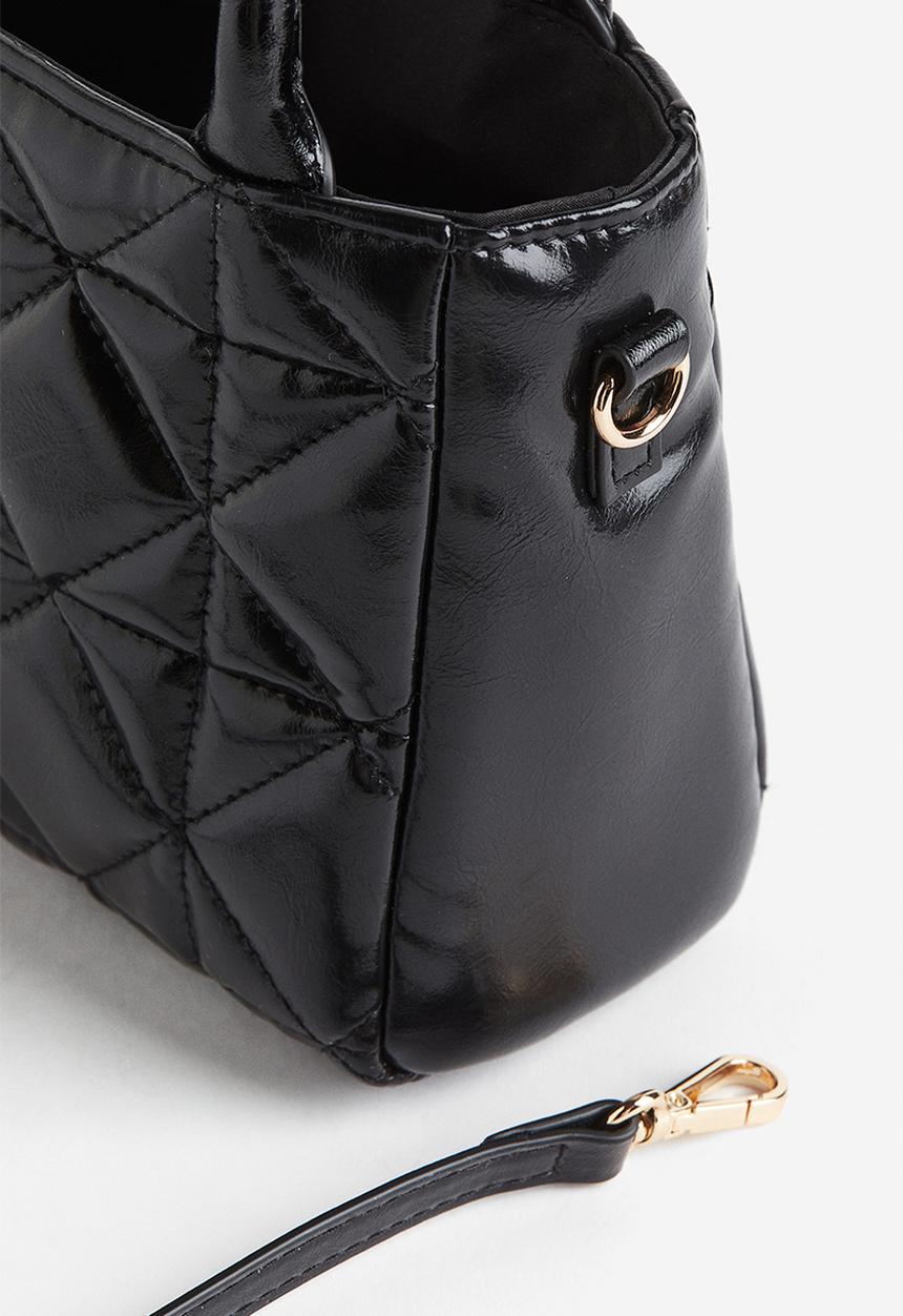 H&M - Quilted crossbody bag - black