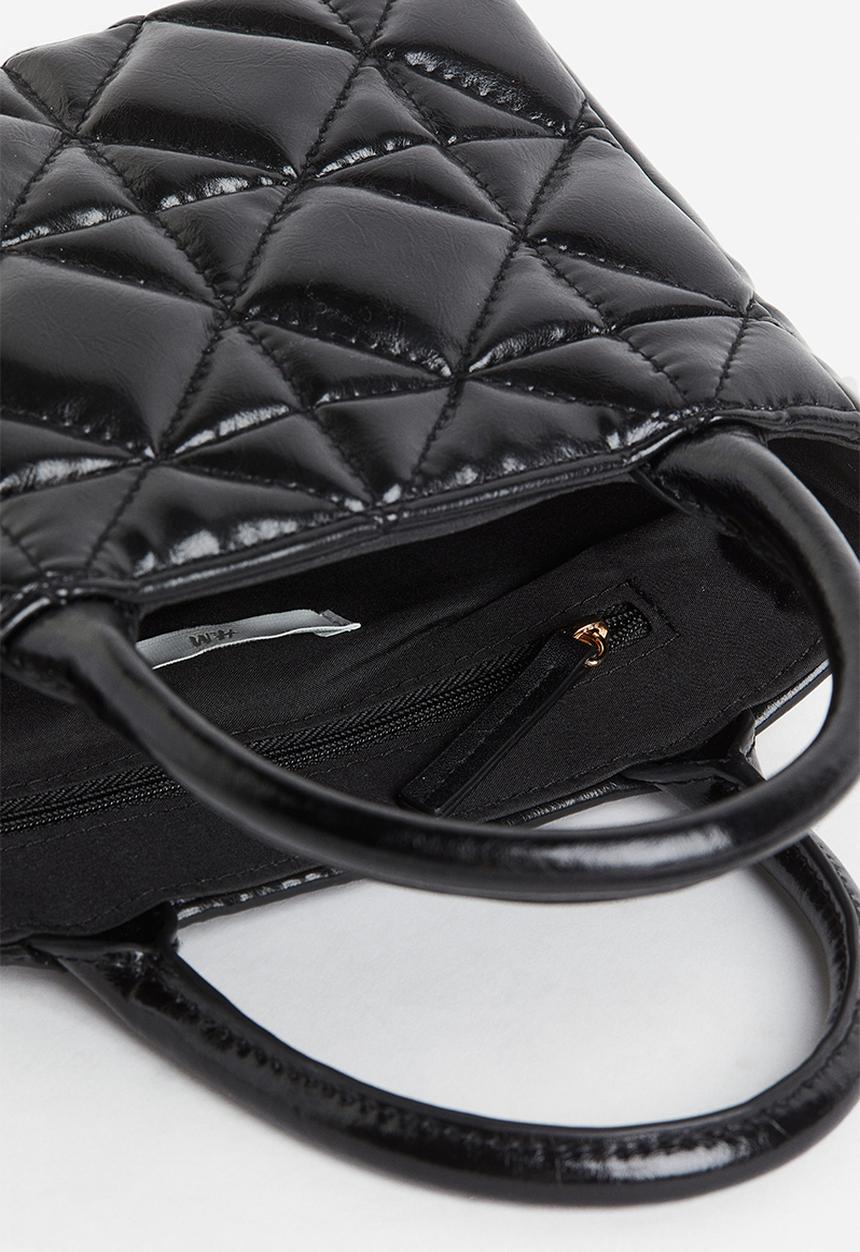 H&M - Quilted crossbody bag - black