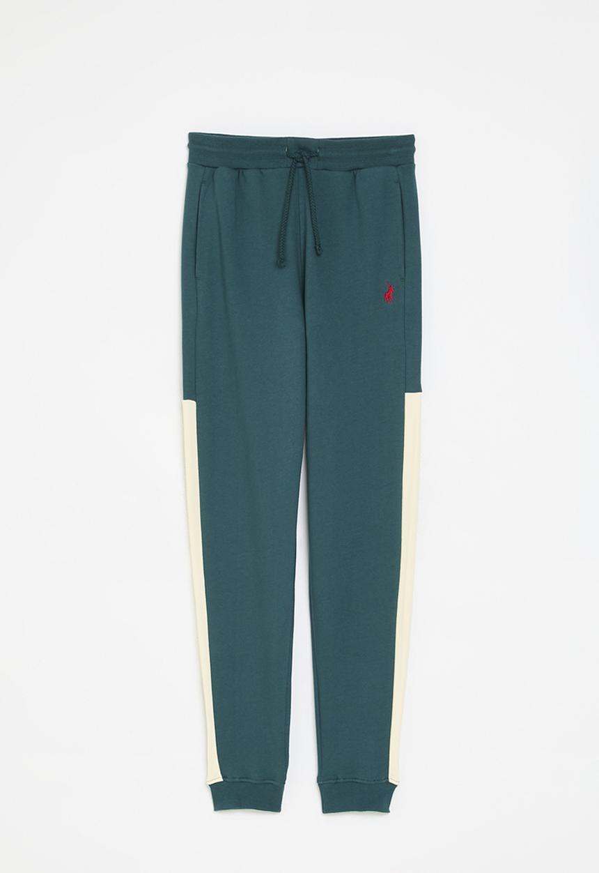 POLO - Boys kevin colour blocked jogger - teal