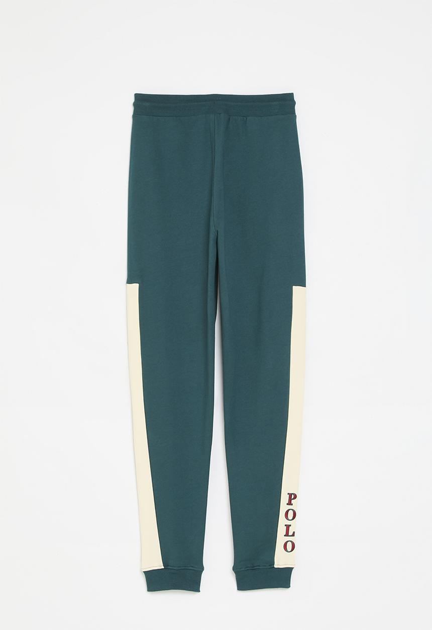 POLO - Boys kevin colour blocked jogger - teal