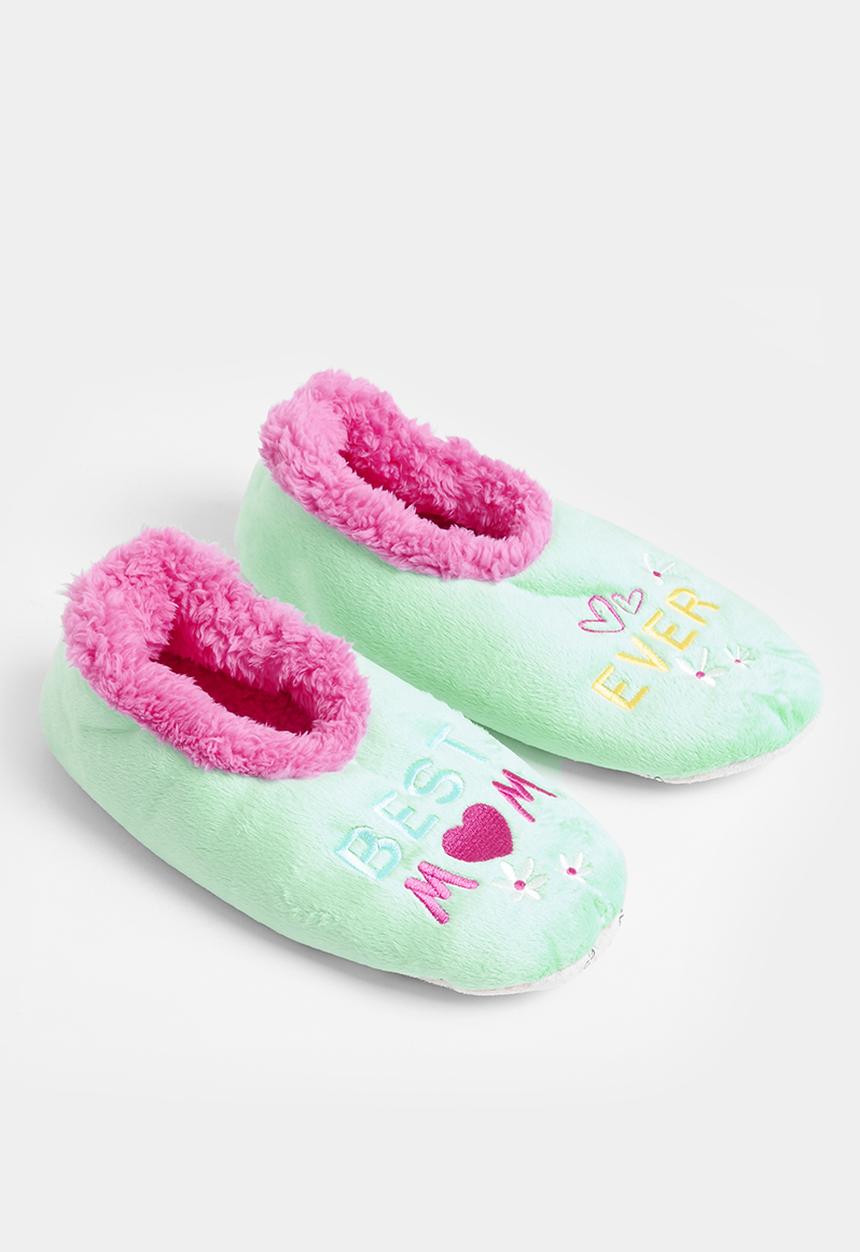 snoozies!® - Best mom ever - green