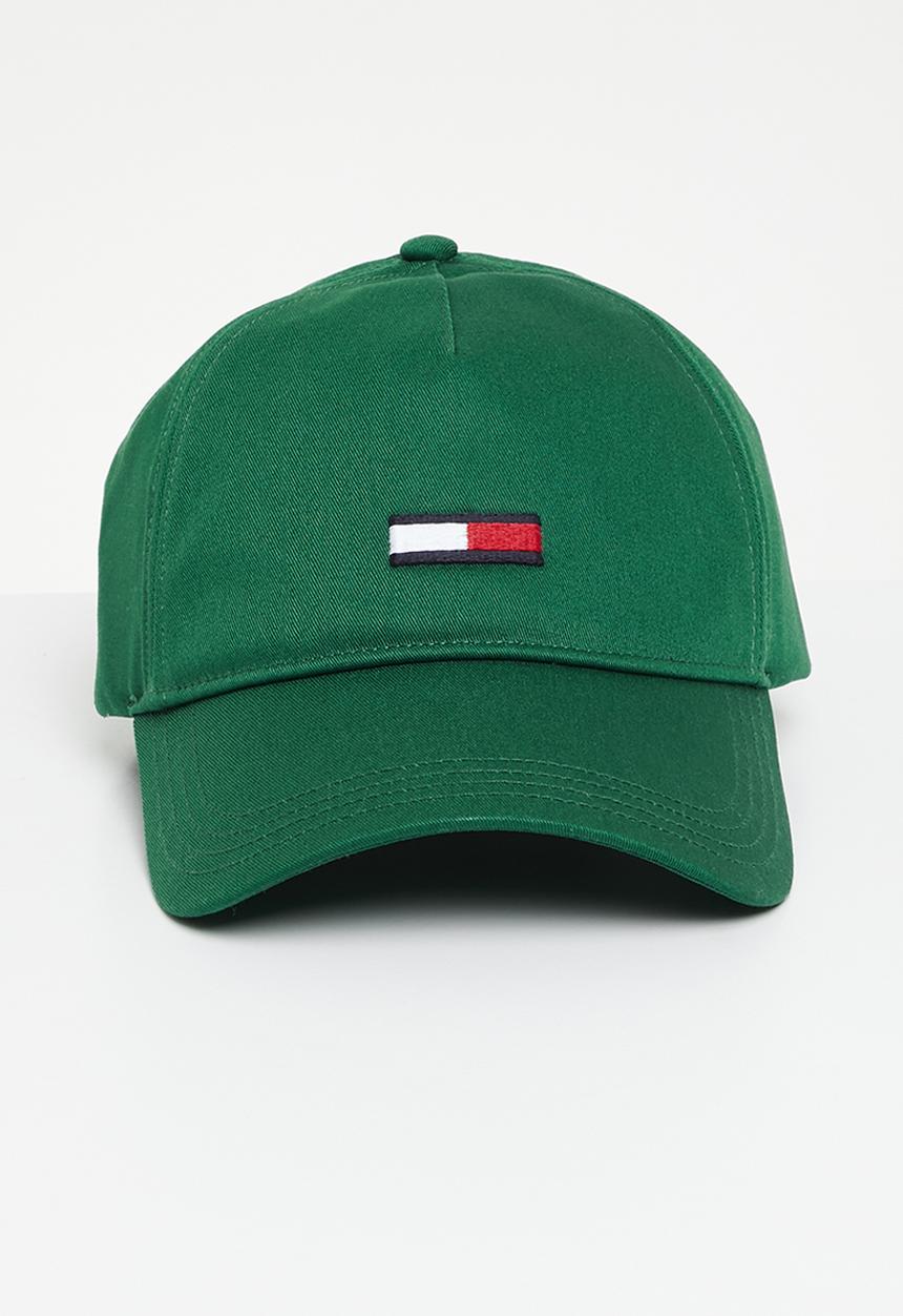 Tommy Hilfiger - Tjm elongated flag cap - court green