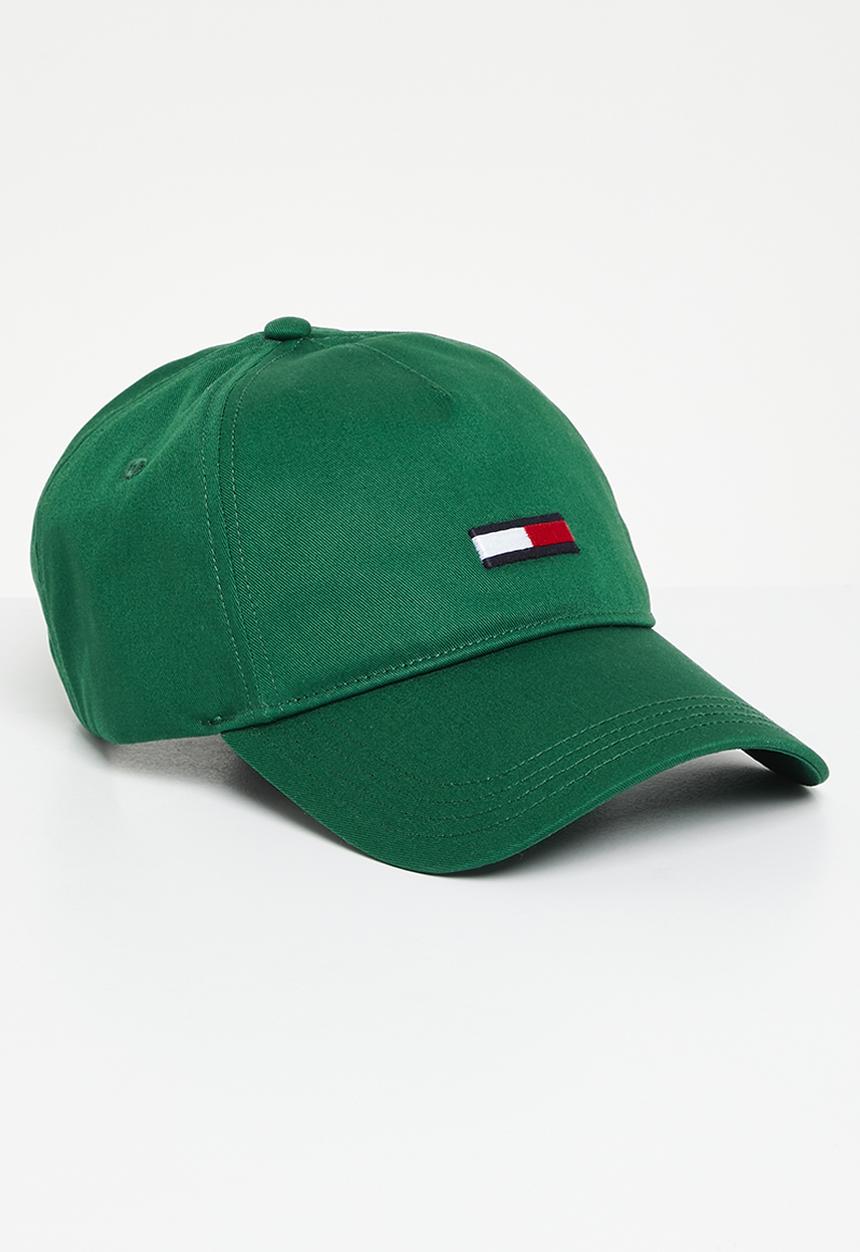 Tommy Hilfiger - Tjm elongated flag cap - court green
