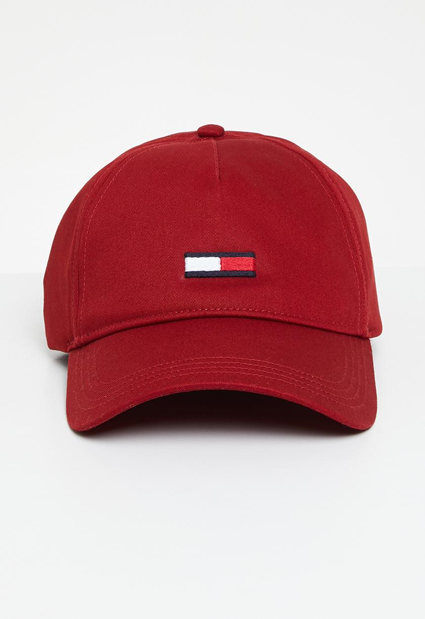 Tommy Hilfiger - TJM Elongated Flag Cap - Magma Red