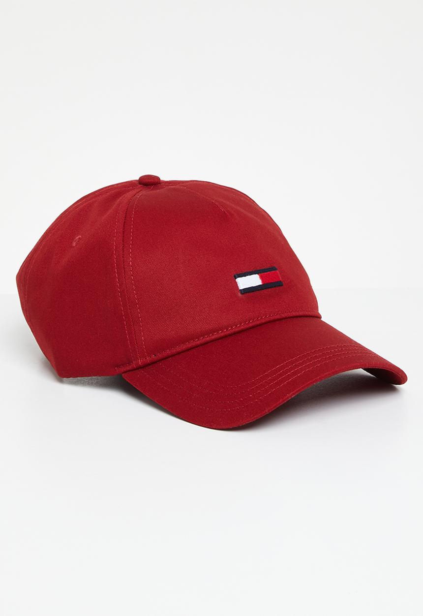 Tommy Hilfiger - TJM Elongated Flag Cap - Magma Red