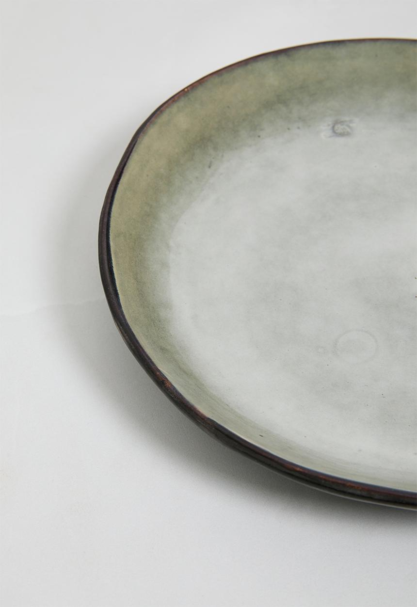Sixth Floor - Moon side plate set of 4 - brown