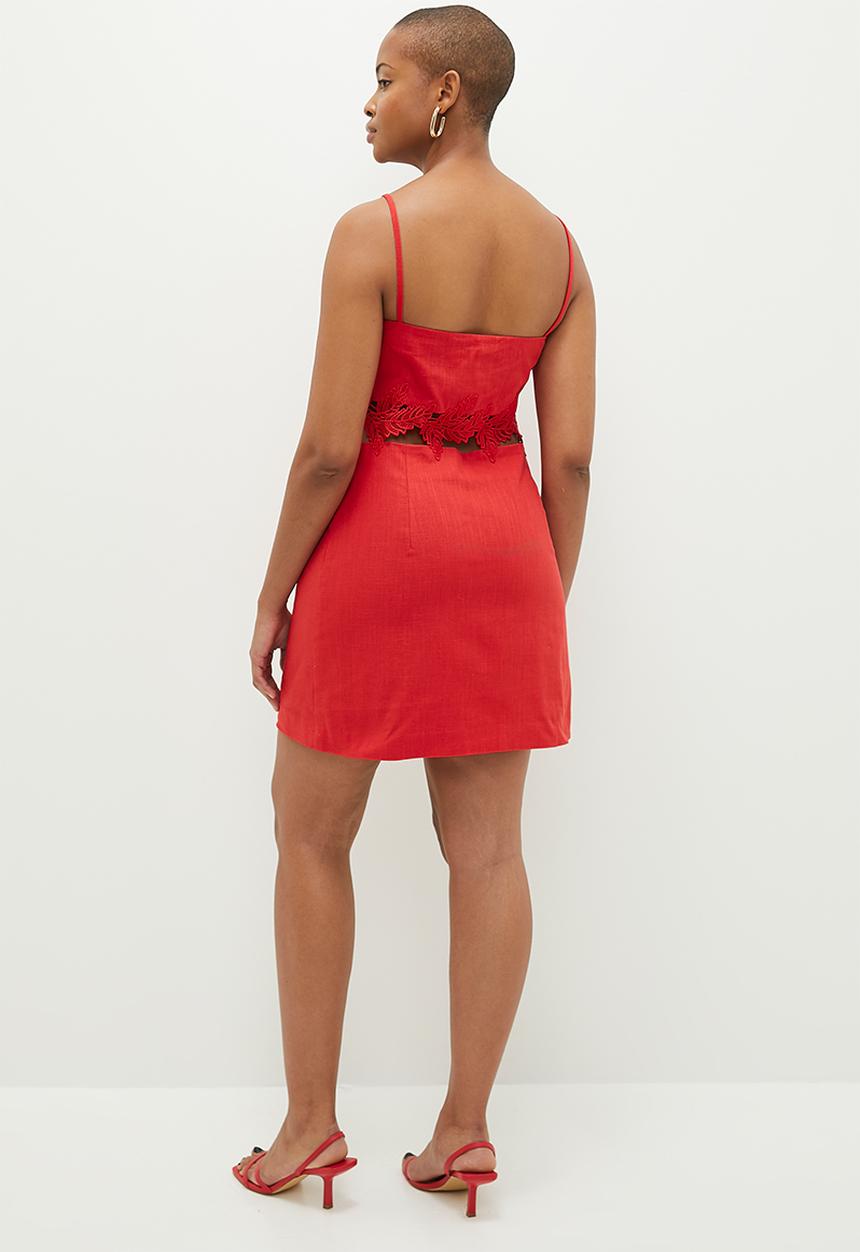 MANGO - Dress Ariel-H - Red