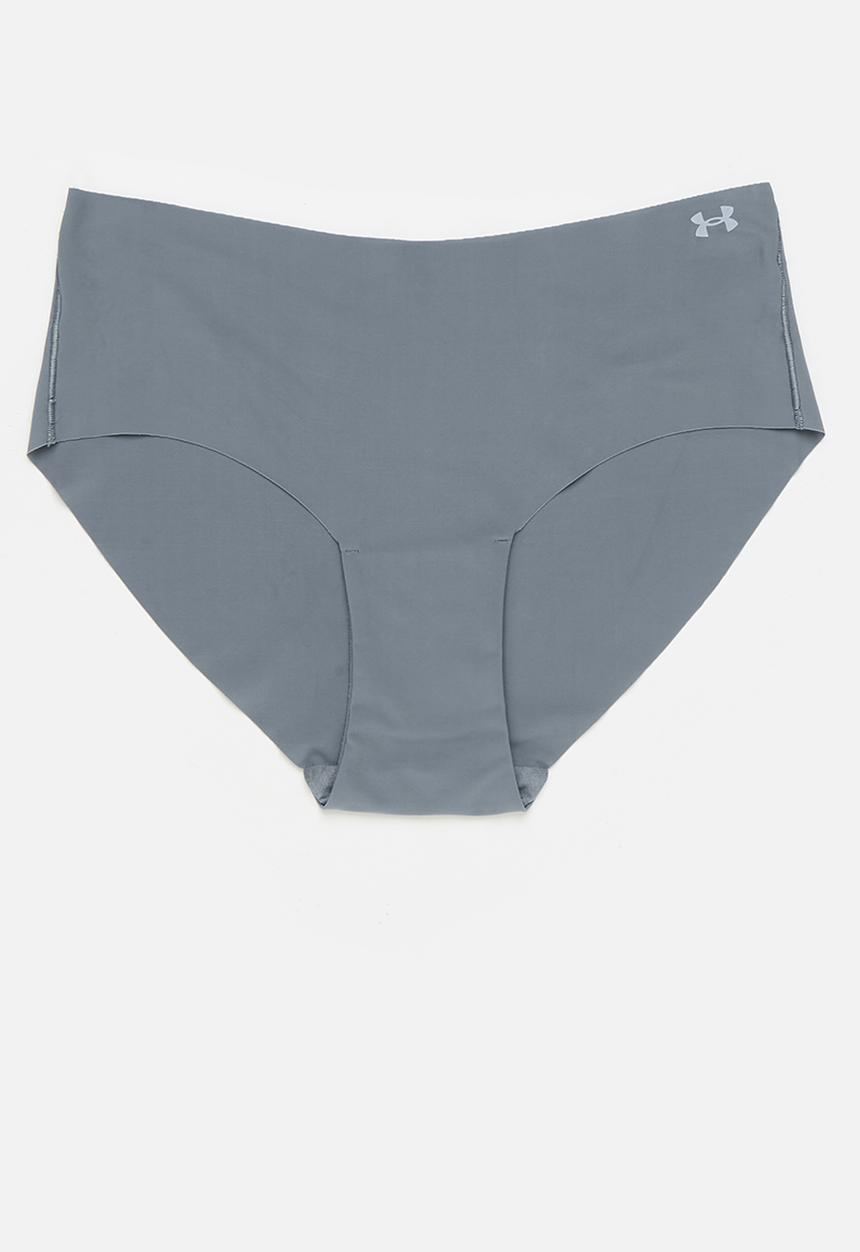 Under Armour - No show hipster solid 3 pack - blue 