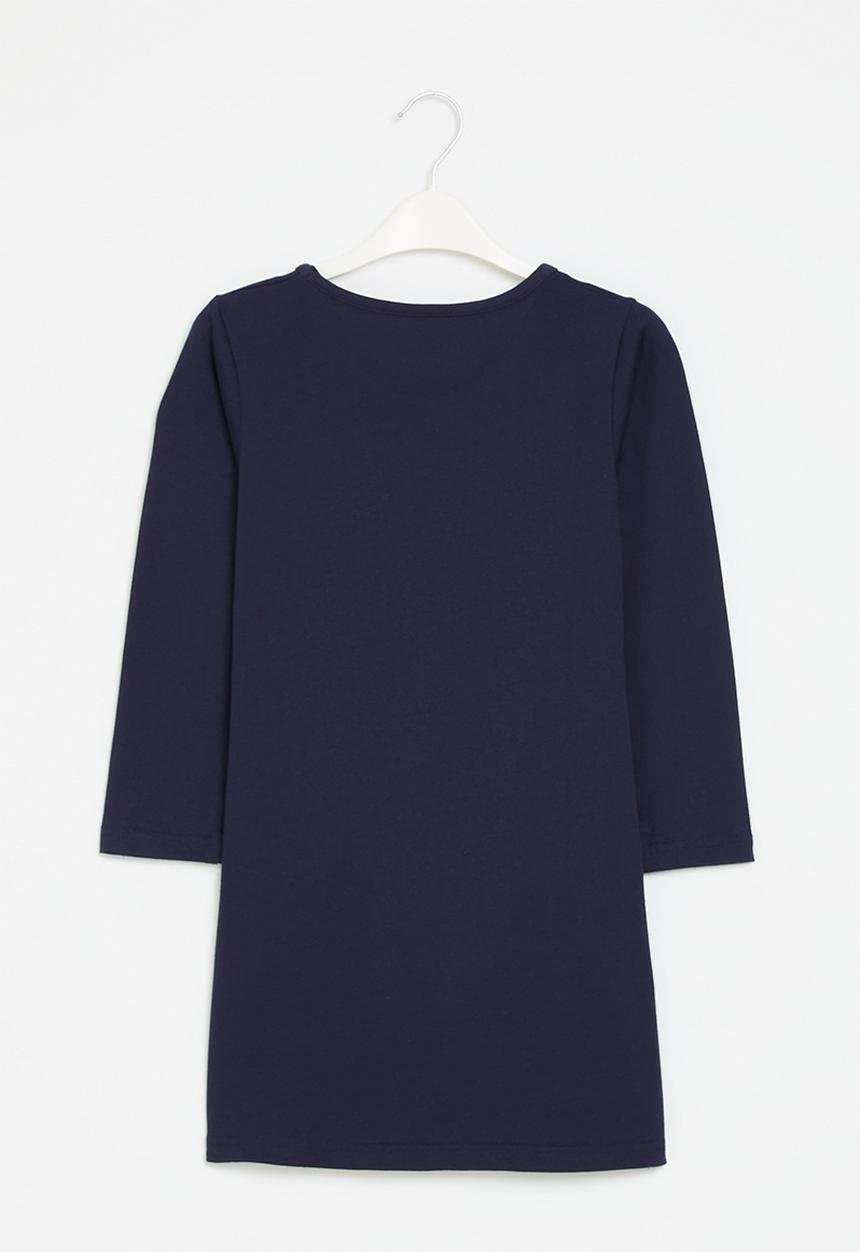 Pop Candy - Printed dress - navy