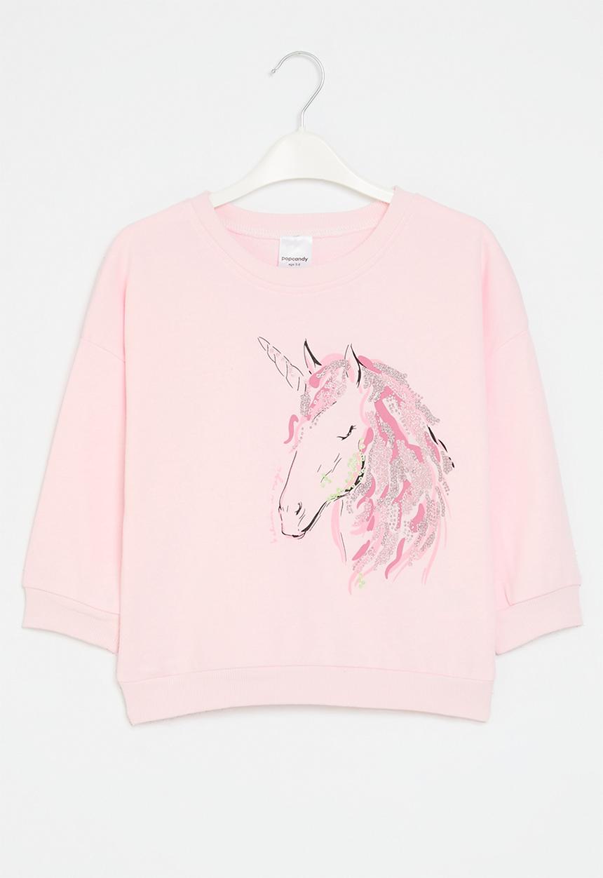Pop Candy - Printed sweat top - pink