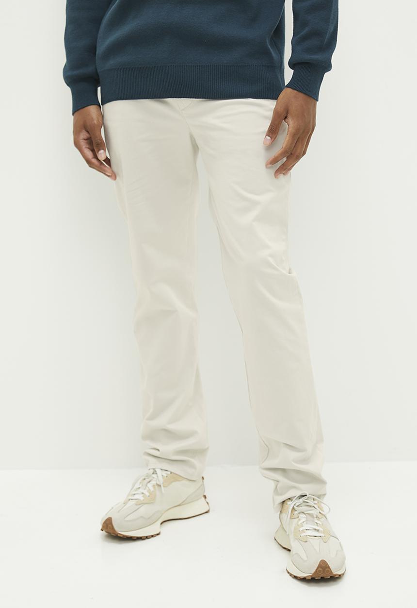Cotton On - Regular straight chino - washed stone