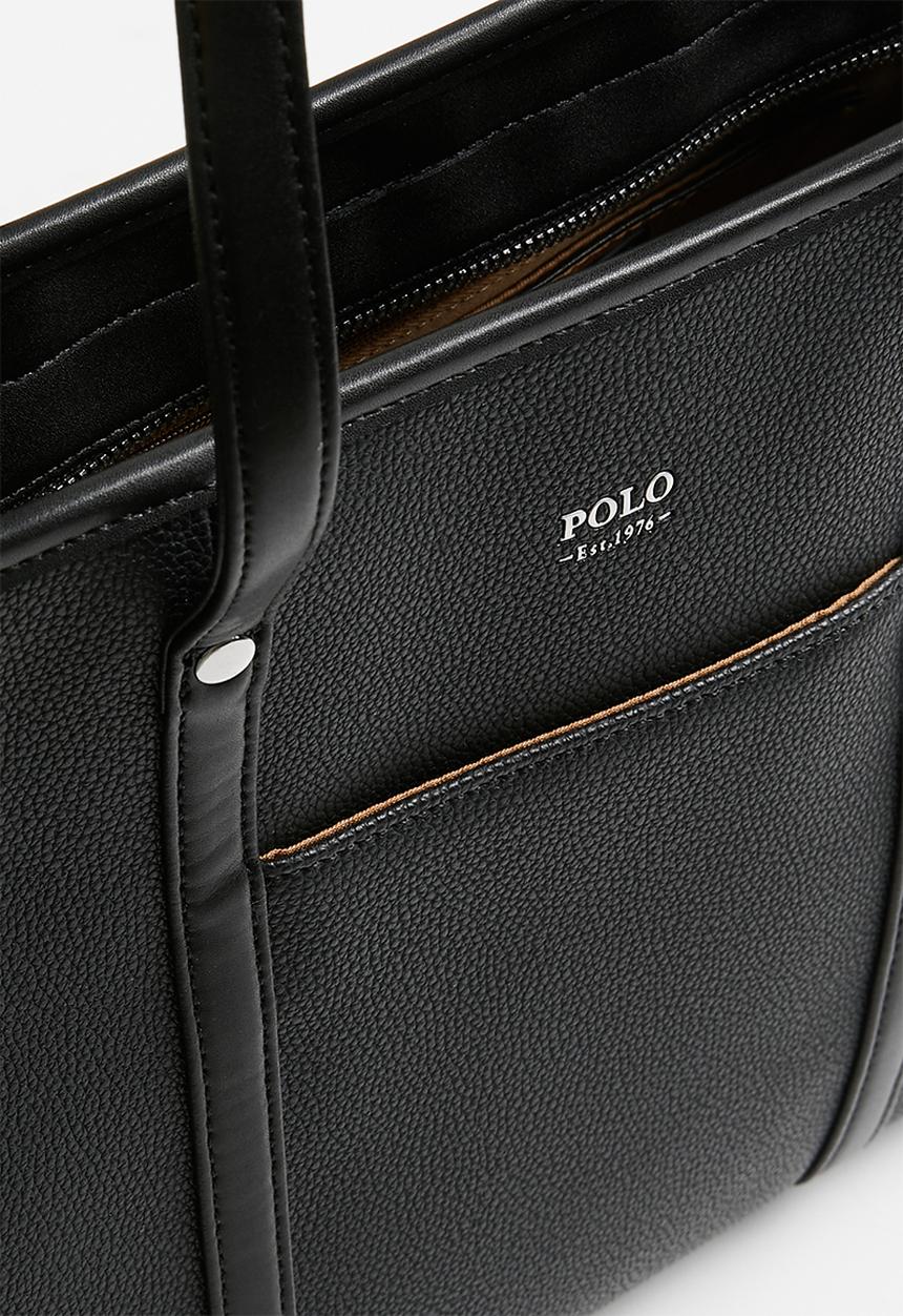 POLO - Lyon tote bag - black