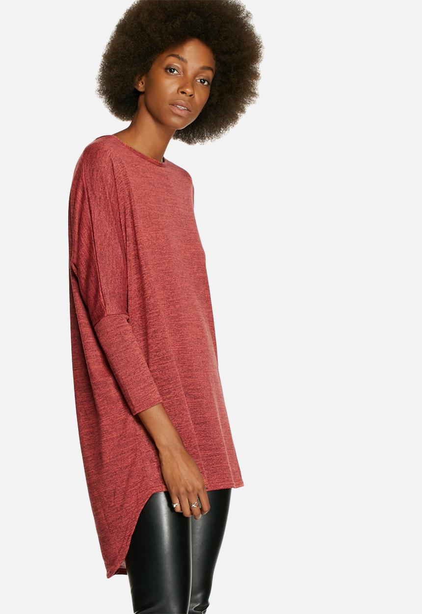 Influence. - Jersey Long Sleeves Tunic Top