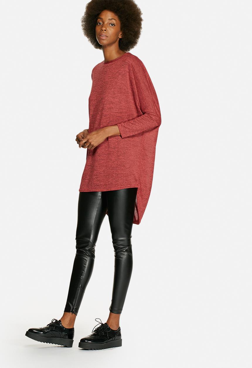 Influence. - Jersey Long Sleeves Tunic Top