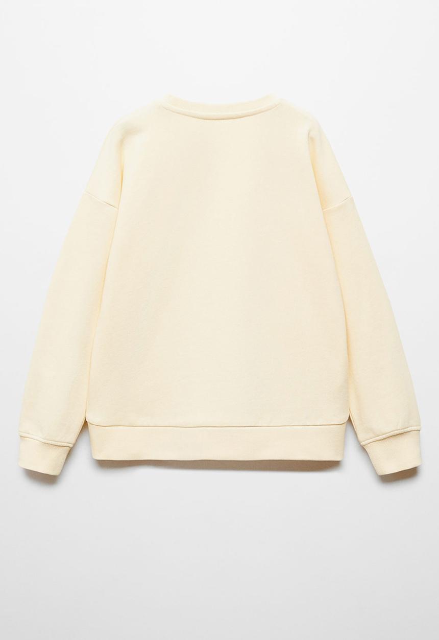MANGO - Sweatshirt dublini - yellow
