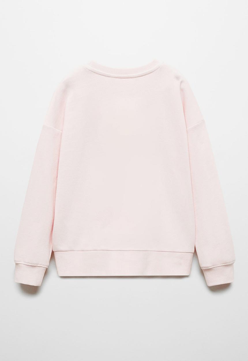 MANGO - Sweatshirt dublini - light pink
