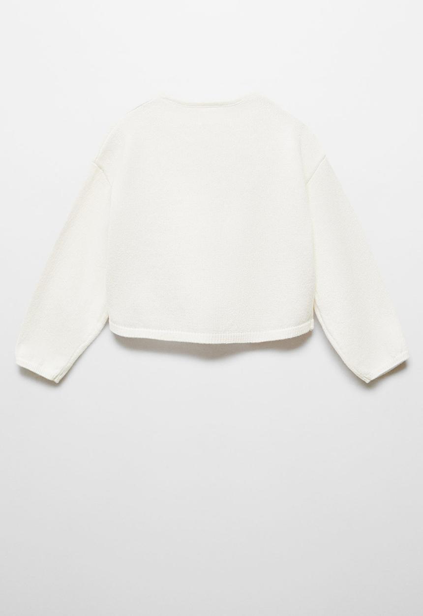 MANGO - Cardigan maiab - offwhite