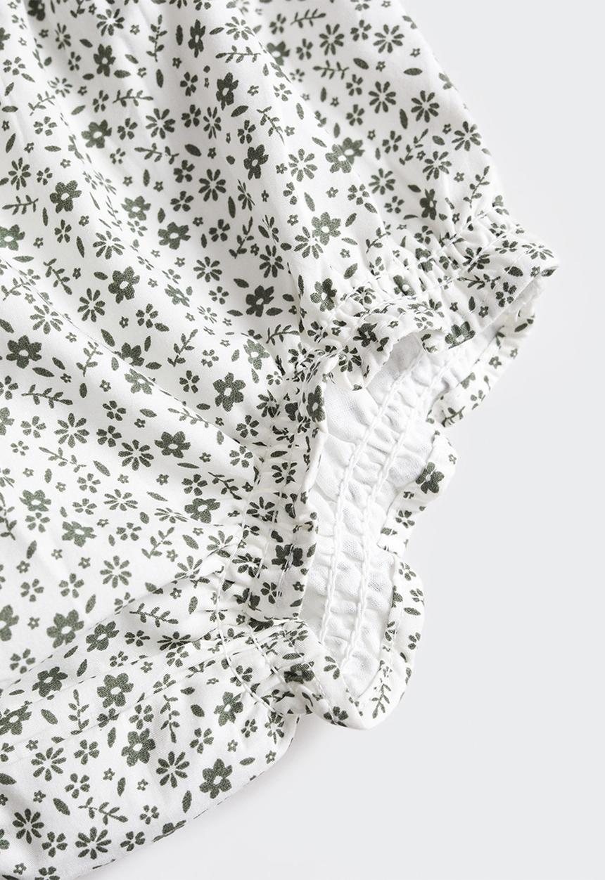 MANGO - Shorts wales - green