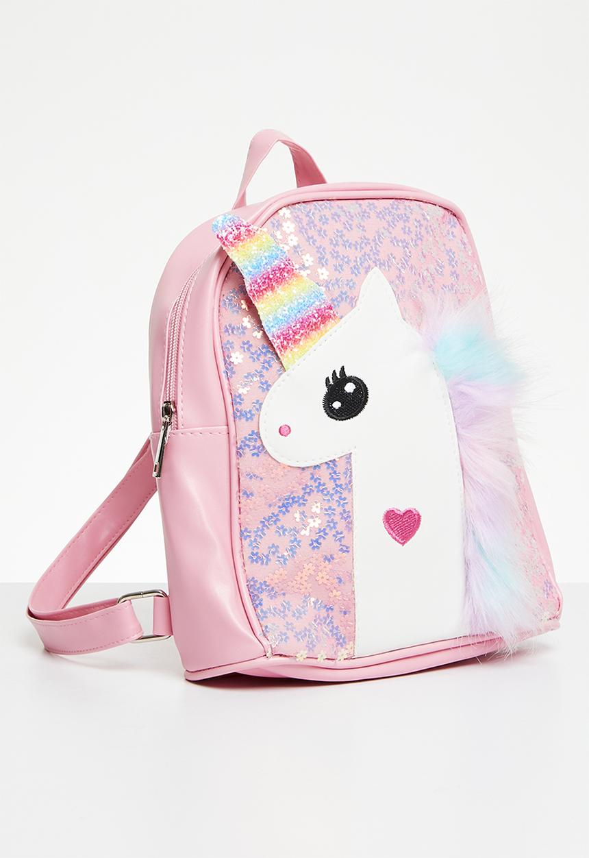 Pop Candy - Mettalic back pack - pink