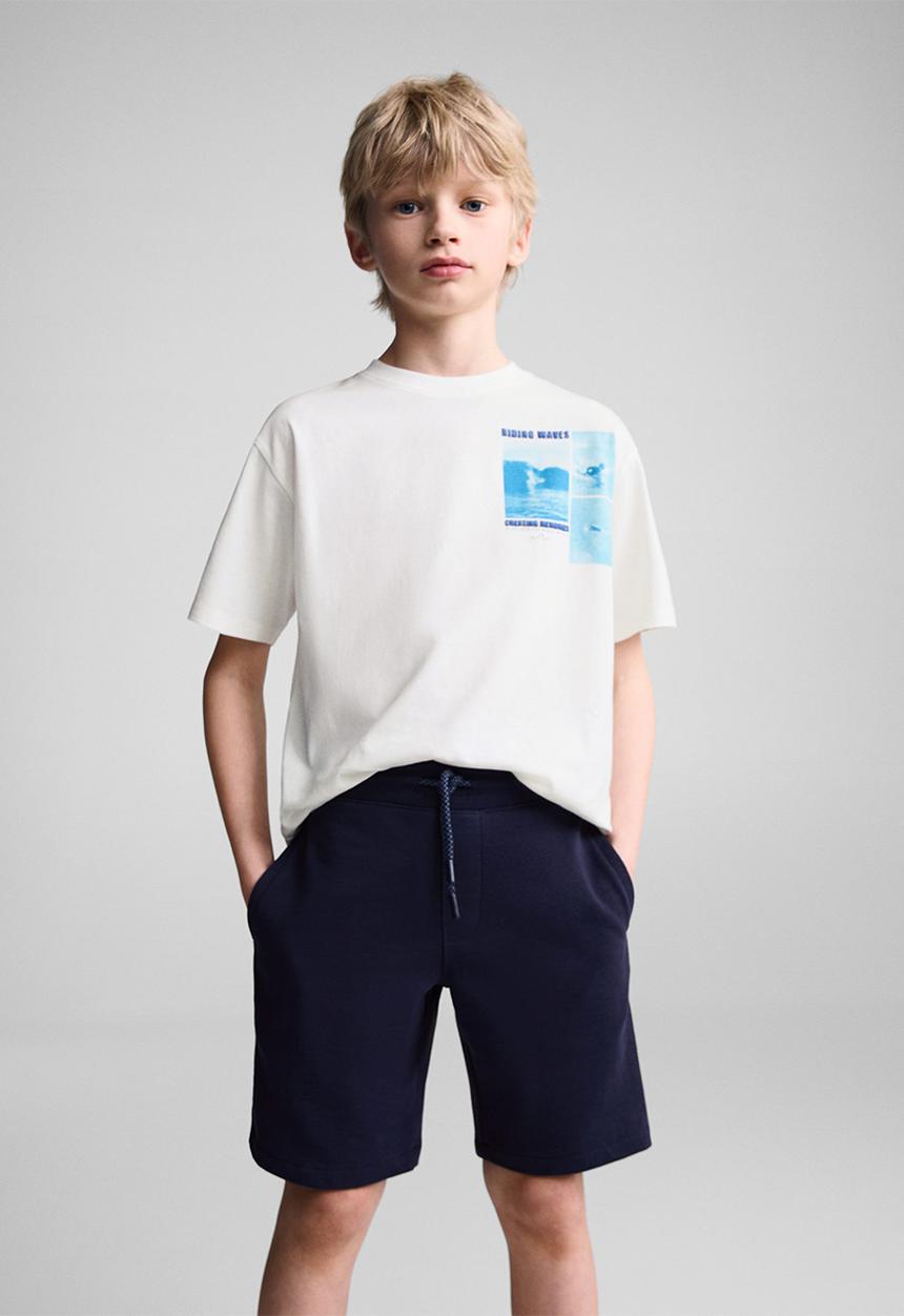 MANGO - Bermuda shorts francia1 - navy