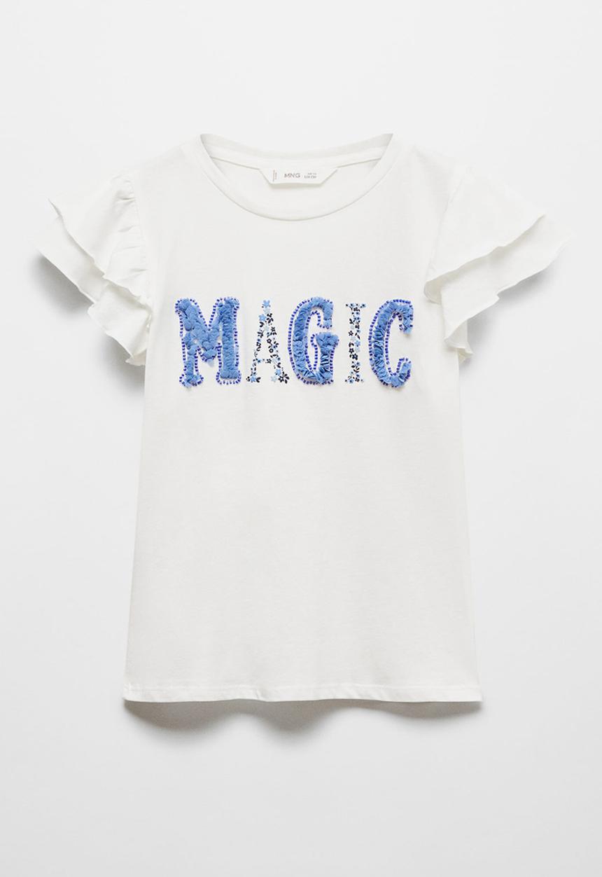 MANGO - T-shirt magic - offwhite