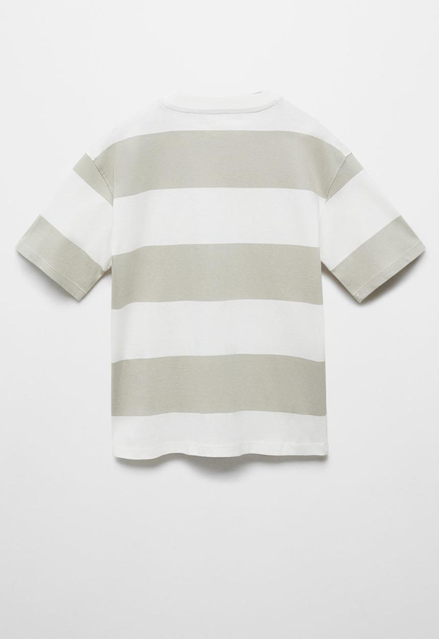 MANGO - T-shirt soder - khaki