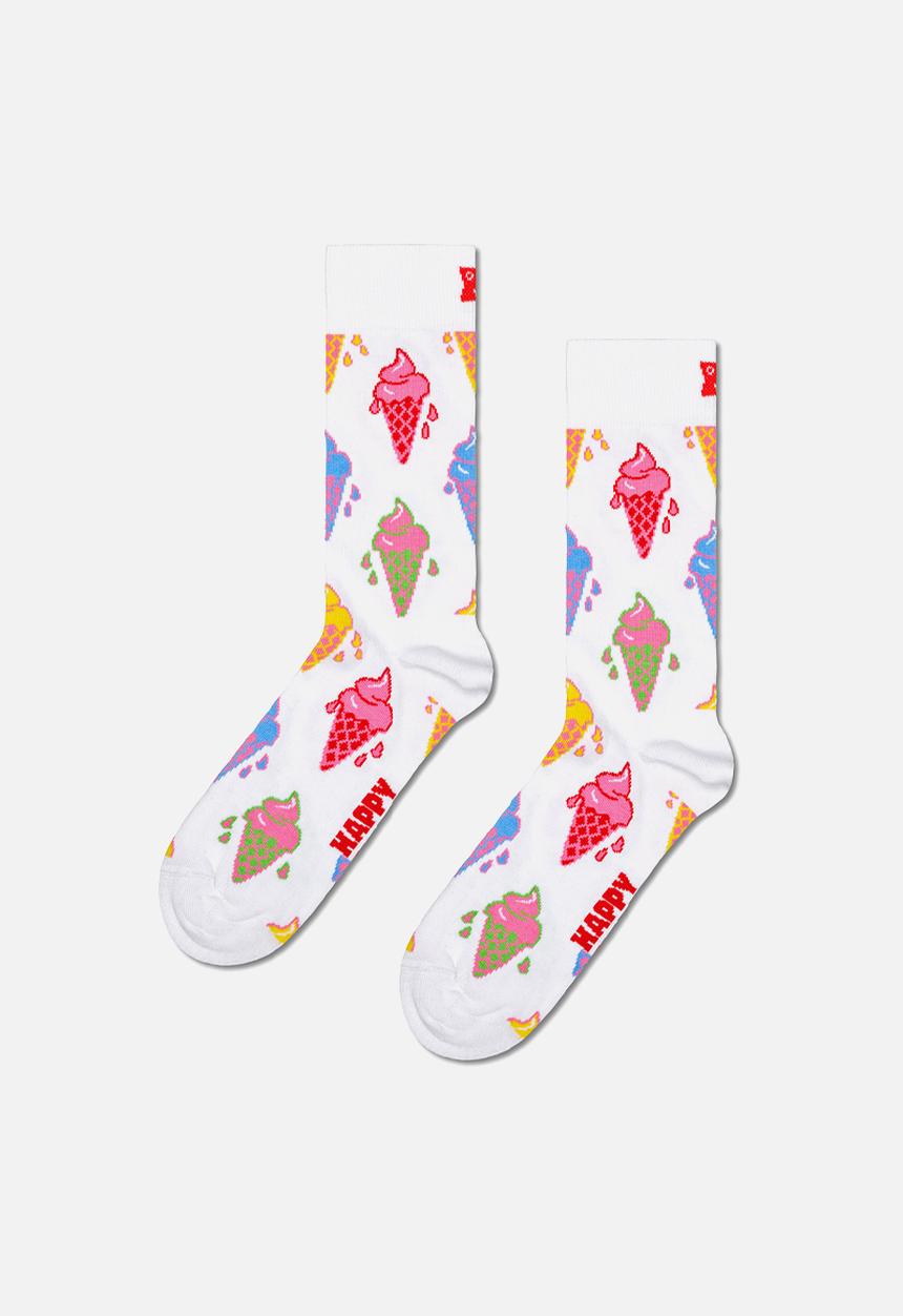 Happy Socks - 4-Pack Food And Truck Socks Gift Set - White