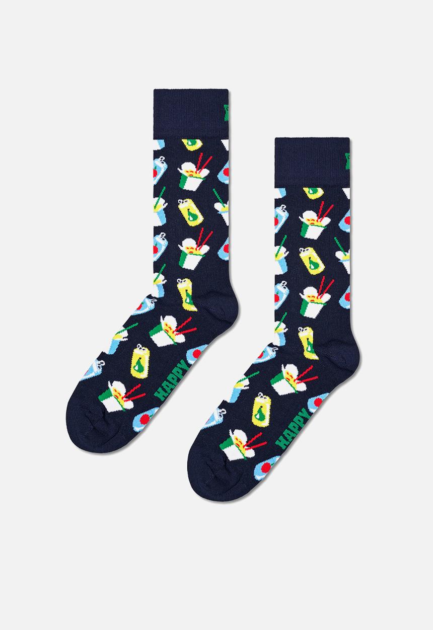 Happy Socks - 4-Pack Food And Truck Socks Gift Set - White