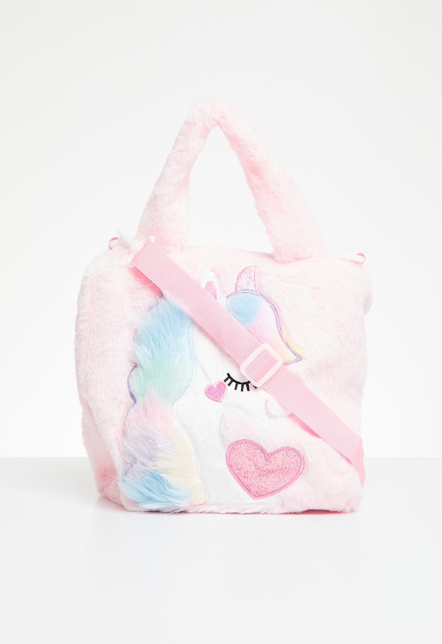 Pop Candy - Plush crossbody bag - pink