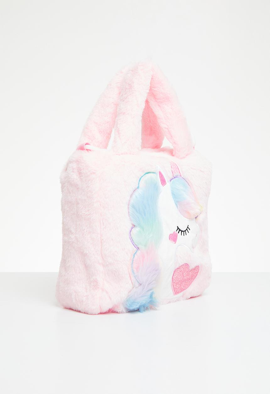 Pop Candy - Plush crossbody bag - pink