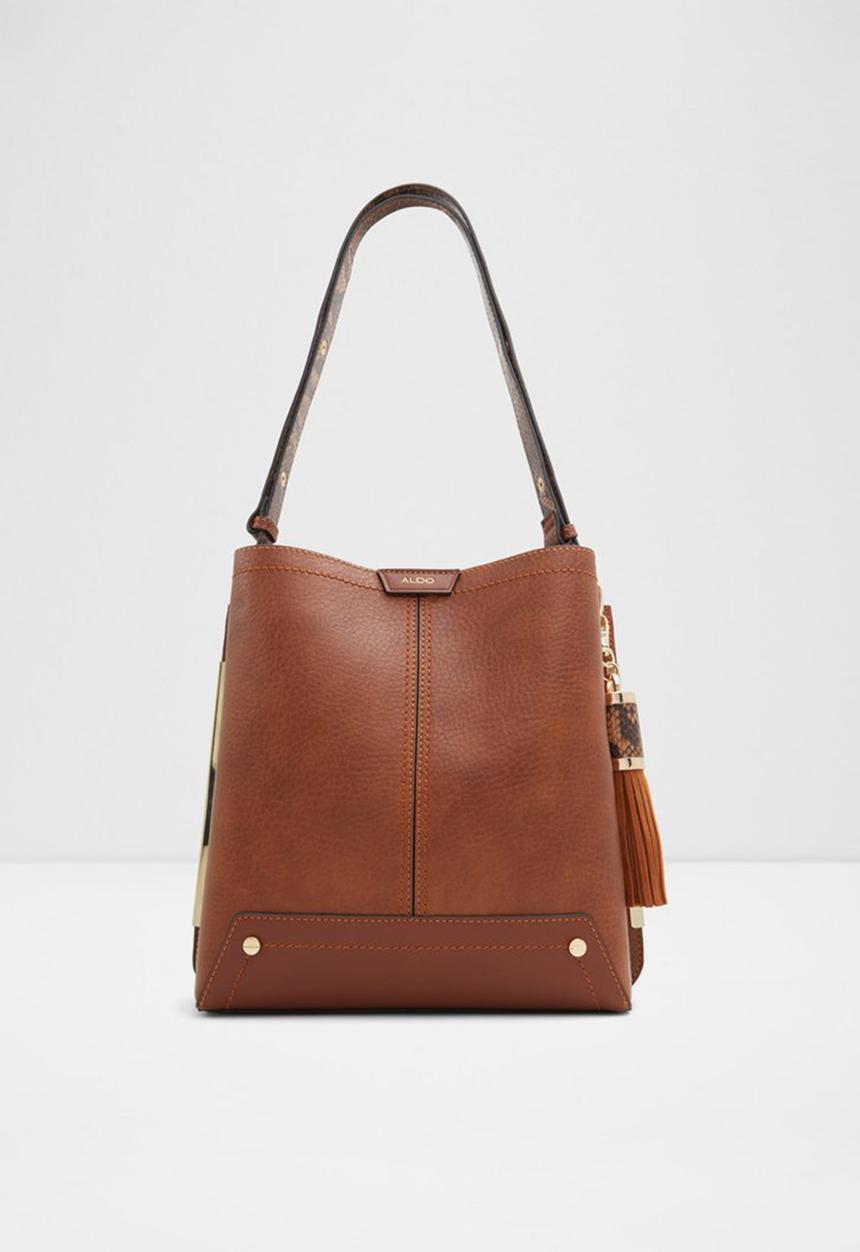 ALDO - Callia Shoulder bag - Cognac
