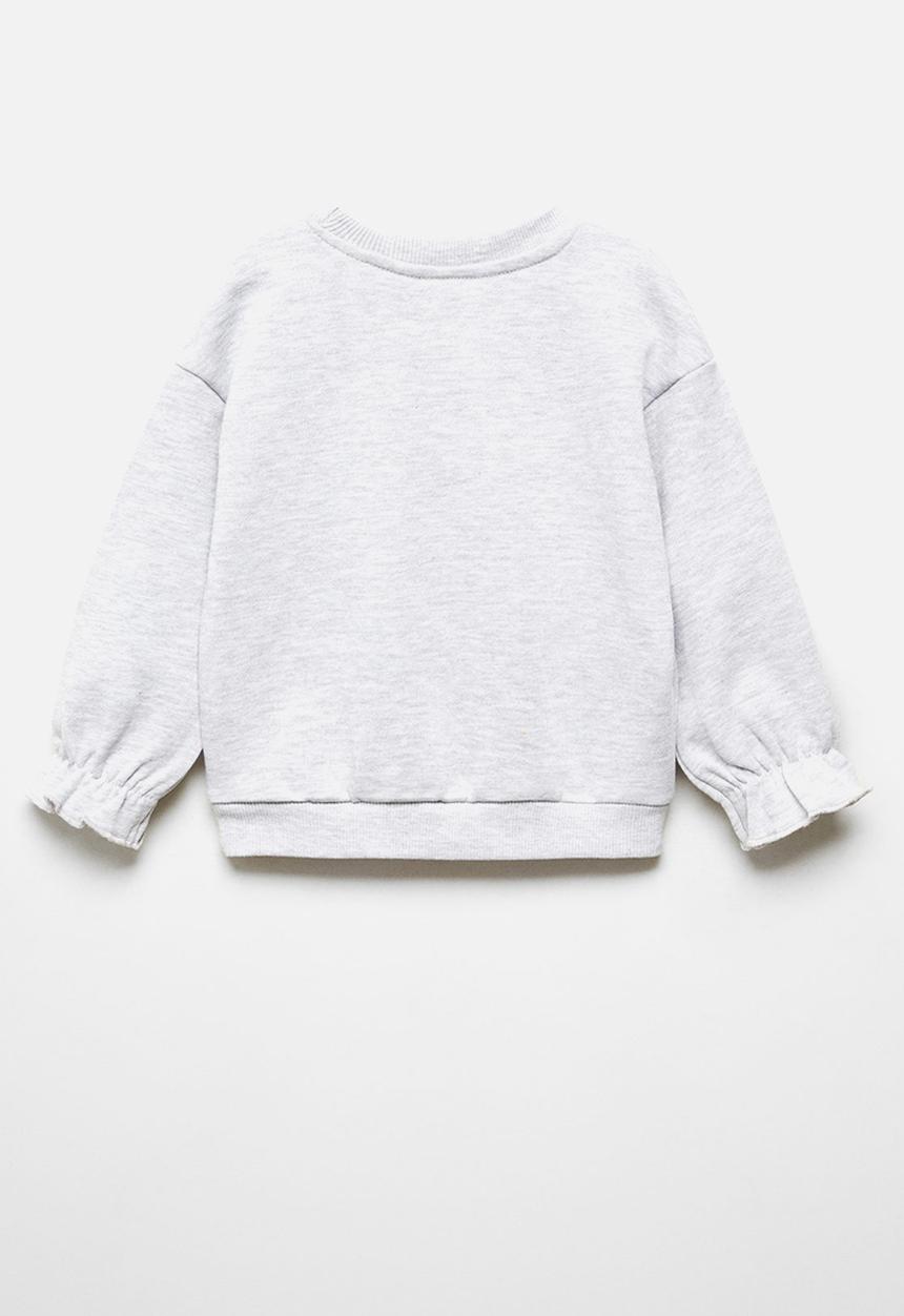 MANGO - Sweatshirt letri - light grey denim