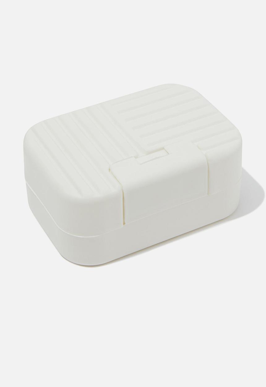 Typo - Travel Soap Dish - White