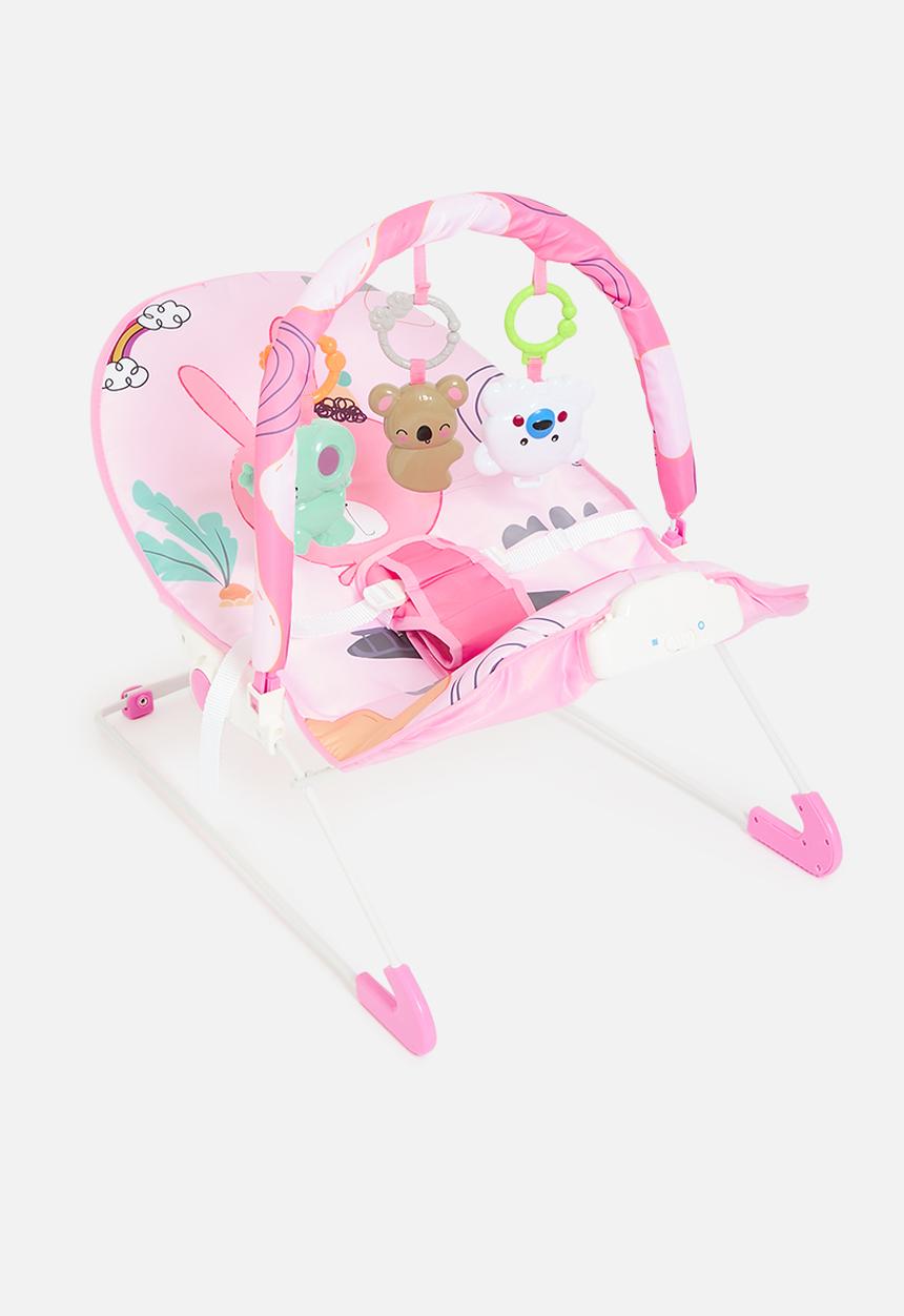 Pop Candy - Printed rocking bouncer - pink