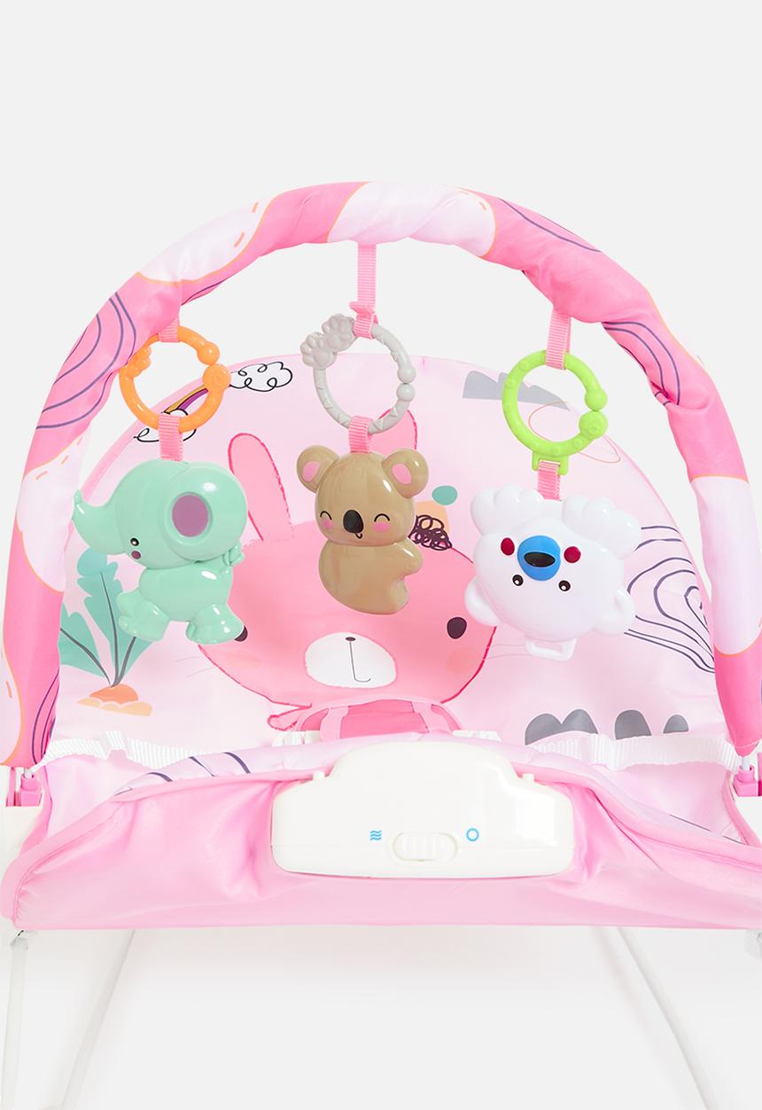 Pop Candy - Printed rocking bouncer - pink