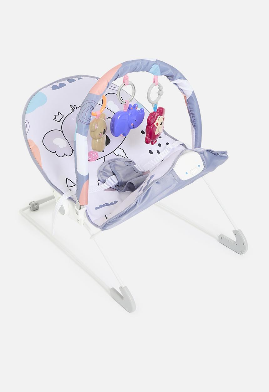 Pop Candy - Printed rocking bouncer - blue