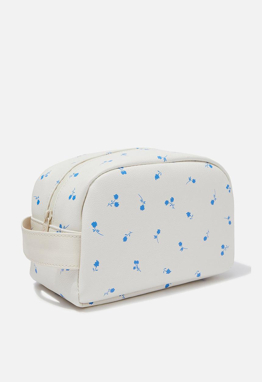 Typo - Off The Grid Wash Bag - Ditsy Floral/Ecru