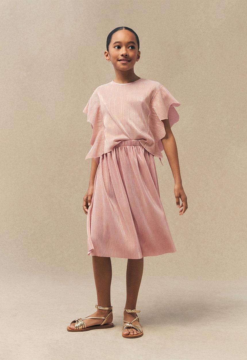 MANGO - Skirt mila - pink