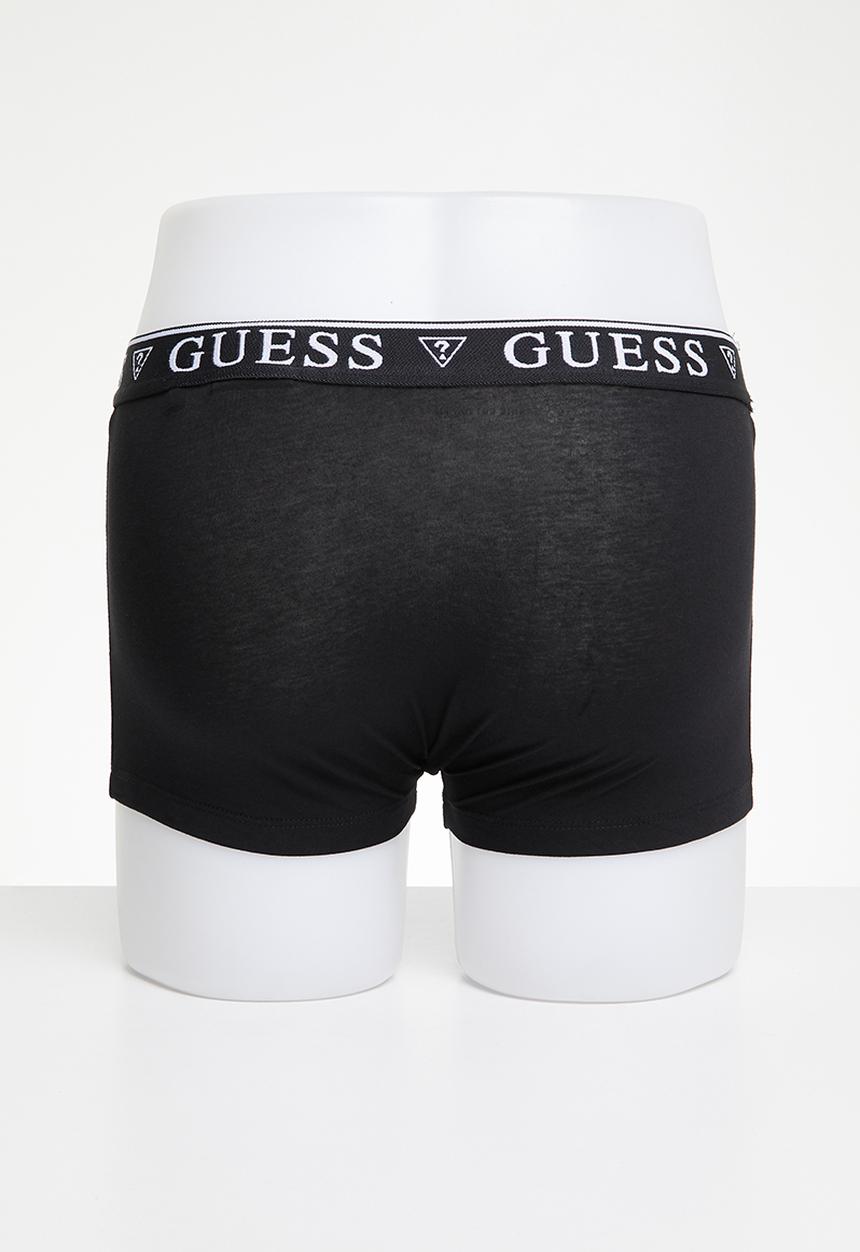 GUESS - Njfmb boxer trunk 5 pack - jet black 