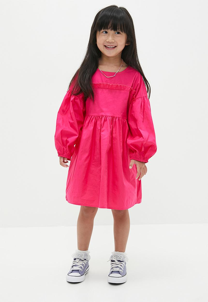 Pop Candy - Baloon sleeve dress - pink