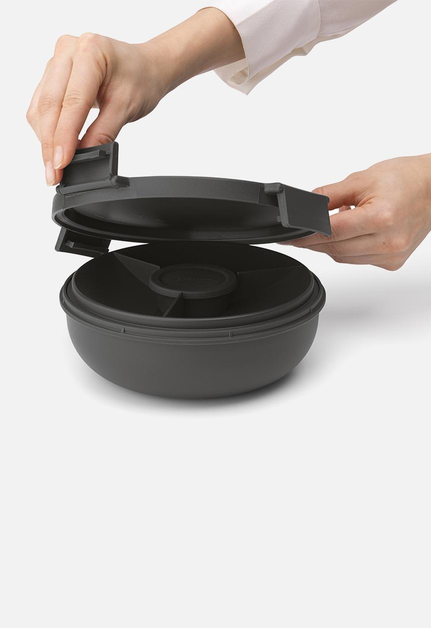 Brabantia - Make & Take salad bowl - dark grey