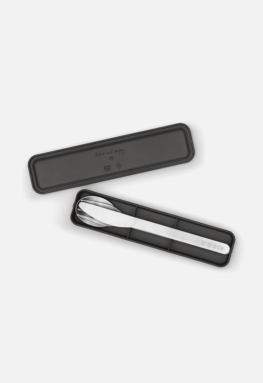 Brabantia - Make & Take cutlery set of 3 - dark grey
