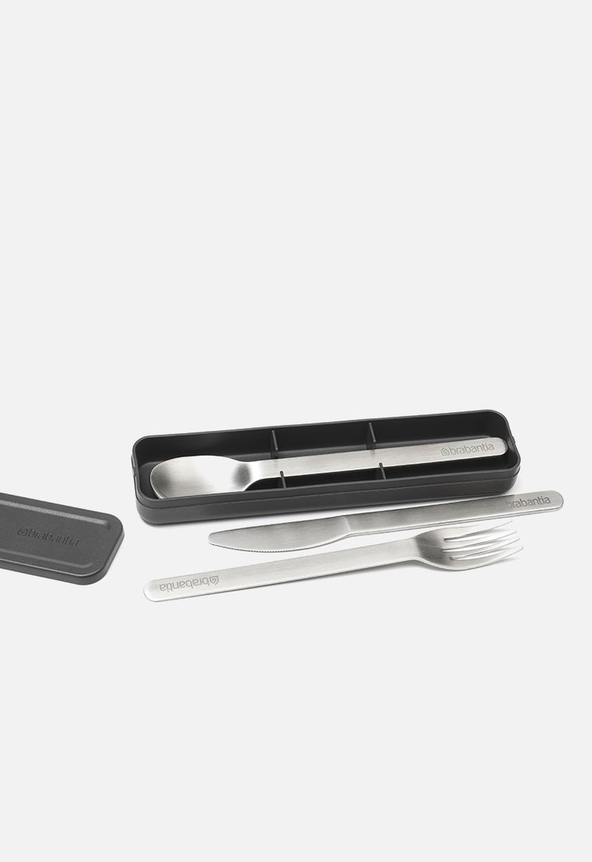 Brabantia - Make & Take cutlery set of 3 - dark grey