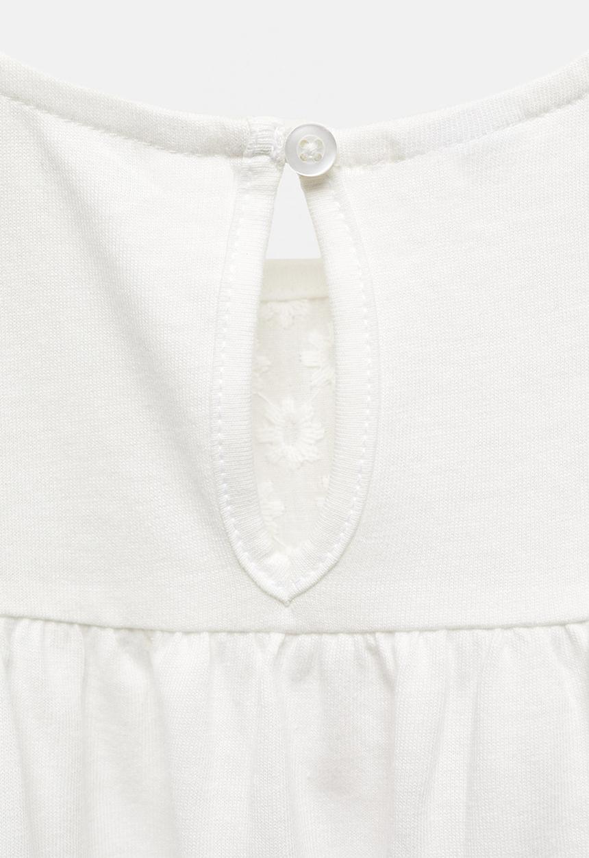 MANGO - T-shirt martha - offwhite