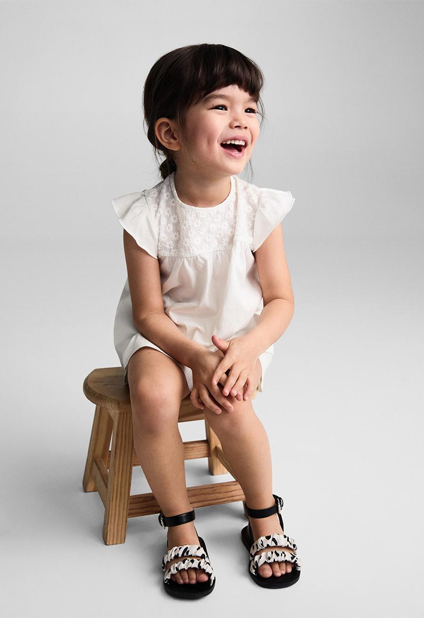 MANGO - T-shirt martha - offwhite