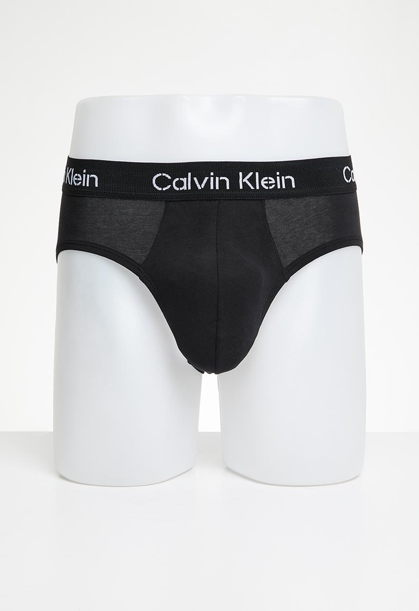 Calvin Klein - Hip brief 3pk - black, speakeasy, grey heather